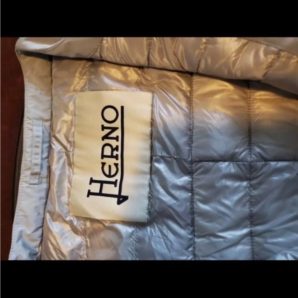 HERNO mixed media jacket - Picture 8 of 8